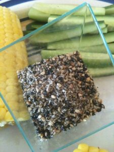 Gomasio - Image of Gomasio, a sesame salt seasoning