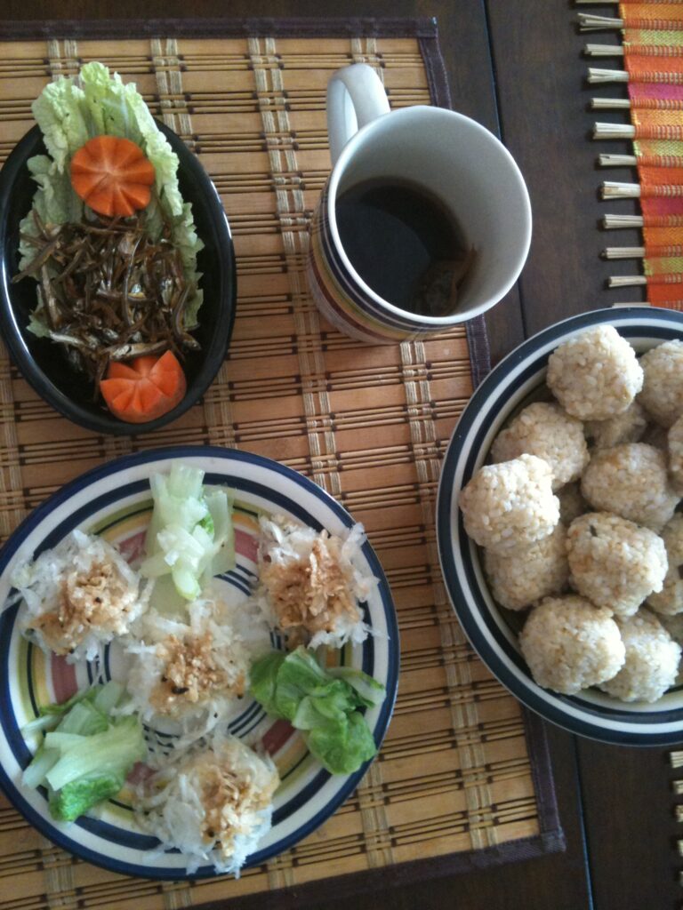 A close-up image of food.