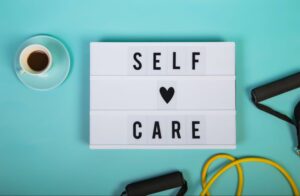 A nurturing-themed image, possibly related to self-care or wellness.